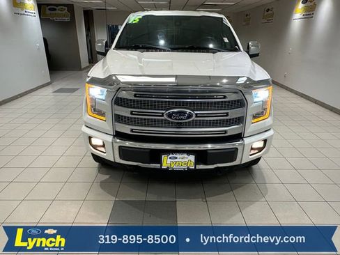 Used 2015 Ford F150 Platinum w/ Equipment Group 701A Luxury image 29