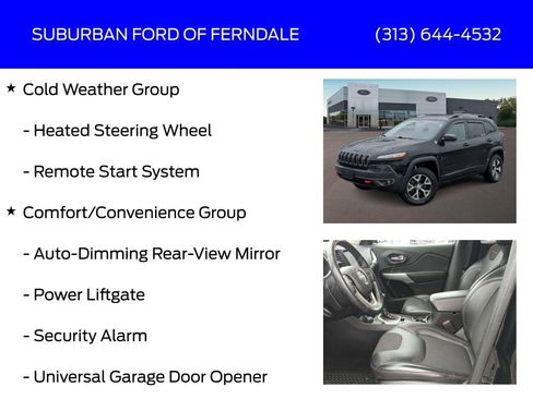 Used 2018 Jeep Cherokee Trailhawk w/ Comfort/Convenience Group image 9