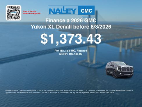 New 2026 GMC Yukon XL Denali w/ Denali Reserve Package AWD/4WD image 7