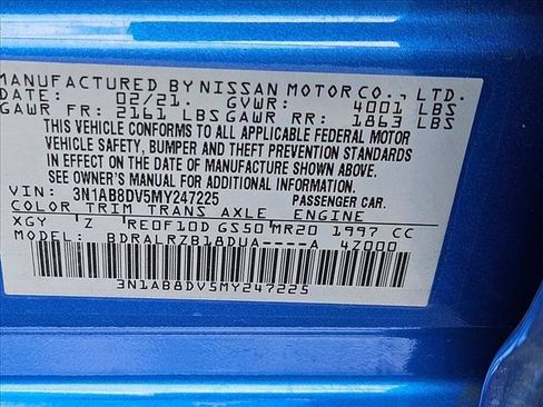 Used 2021 Nissan Sentra SR FWD image 23