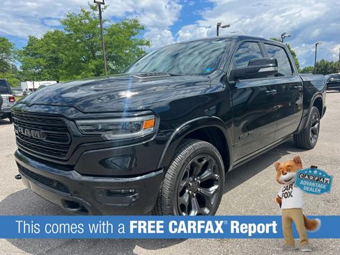 Used 2020 RAM 1500 Limited w/ Black Appearance Package AWD/4WD image 1