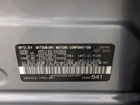 Used 2020 Mitsubishi Outlander ES AWD/4WD image 29
