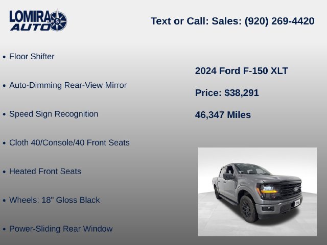 Used 2024 Ford F150 XLT w/ Equipment Group 302A MID AWD/4WD image 22