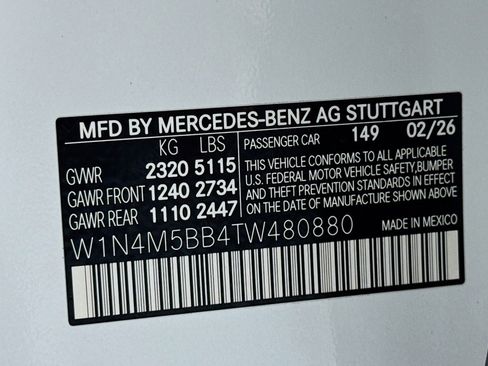 New 2026 Mercedes-Benz GLB 35 AMG 4MATIC image 24