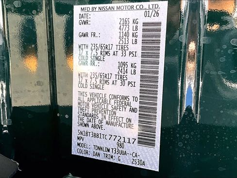 New 2026 Nissan Rogue SV image 22