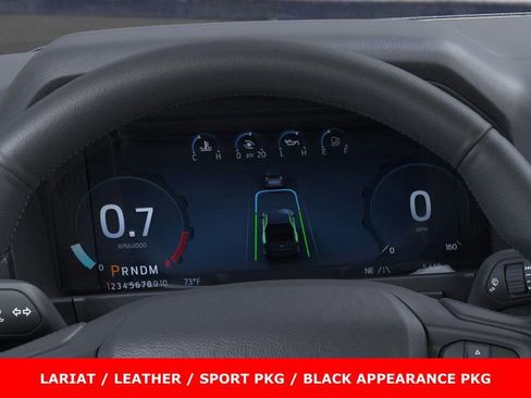 New 2025 Ford Ranger Lariat w/ Black Appearance Package image 13