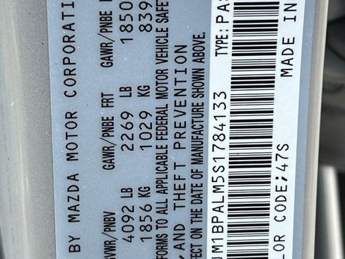 Certified 2025 MAZDA MAZDA3 s FWD image 29
