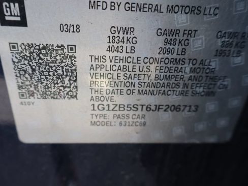 Used 2018 Chevrolet Malibu LS FWD image 4