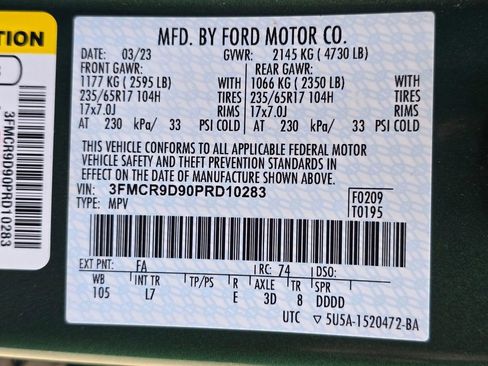 Used 2023 Ford Bronco Sport Badlands AWD/4WD image 31