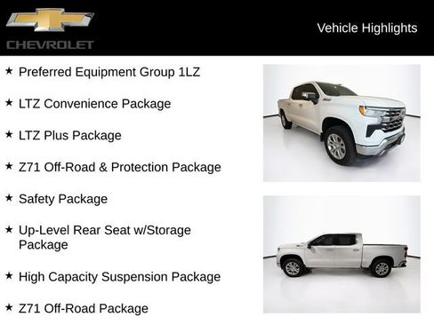 Certified 2024 Chevrolet Silverado 1500 LTZ AWD/4WD image 5
