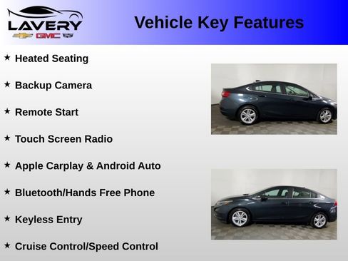 Used 2017 Chevrolet Cruze LT w/ Convenience Package image 2