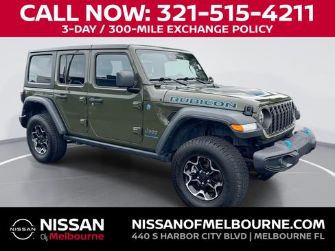 Used 2024 Jeep Wrangler Unlimited Rubicon 4xe AWD/4WD image 1
