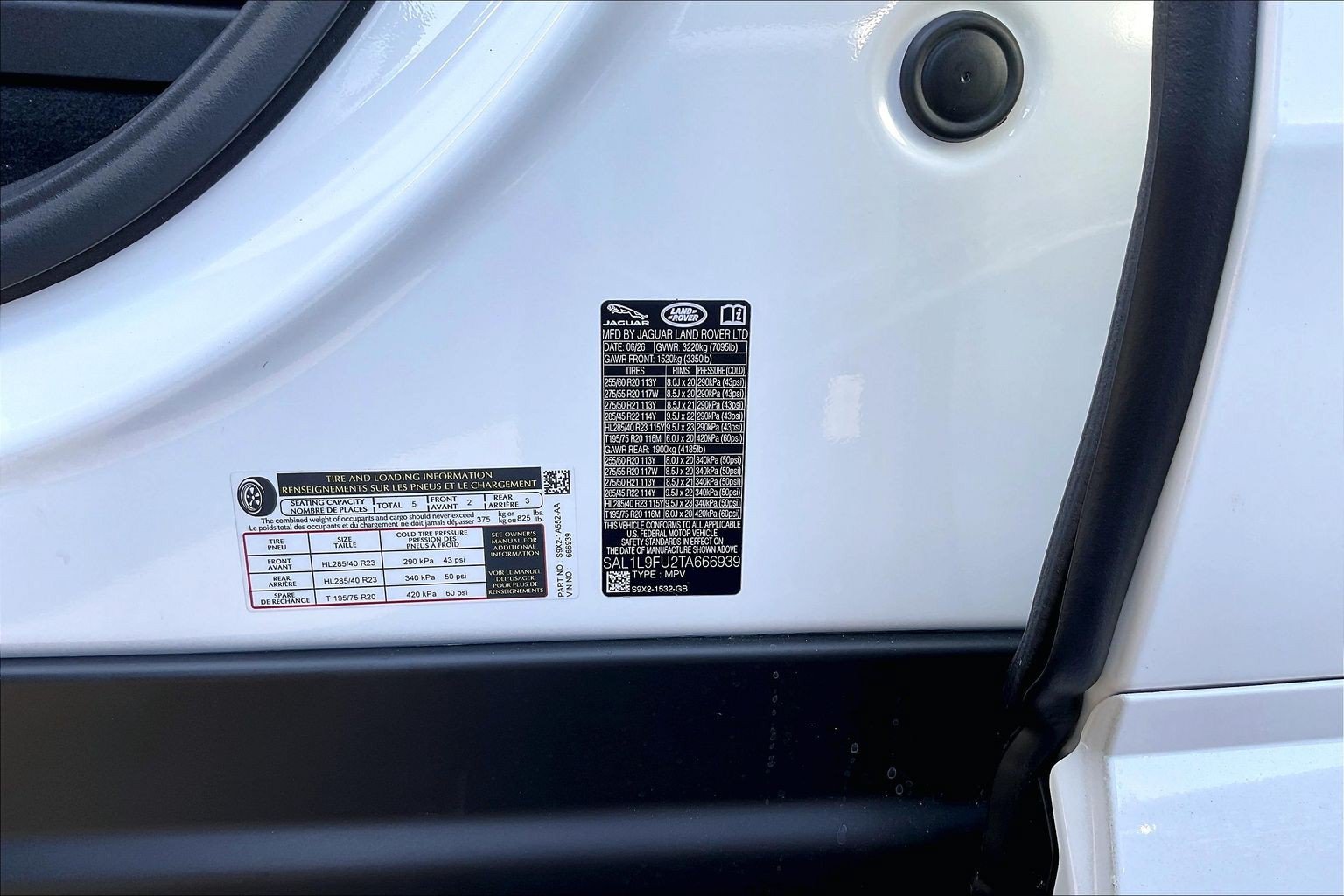 New 2026 Land Rover Range Rover Sport Dynamic SE AWD/4WD image 26