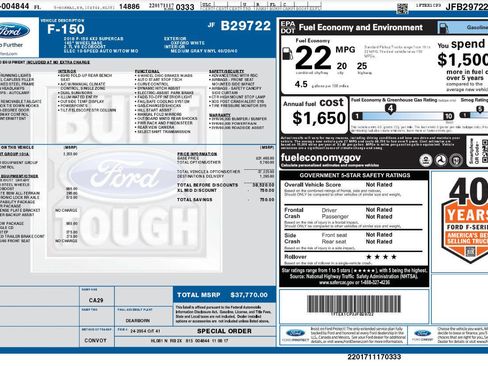 Used 2018 Ford F150 XL w/ Equipment Group 101A Mid image 9