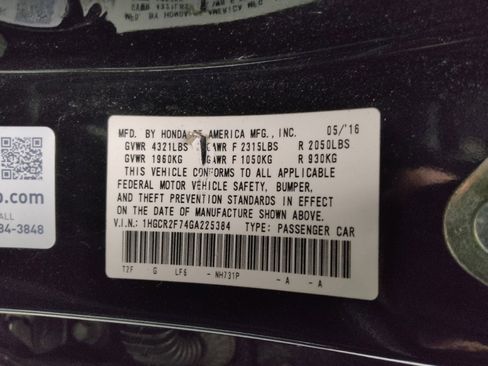 Used 2016 Honda Accord EX image 33