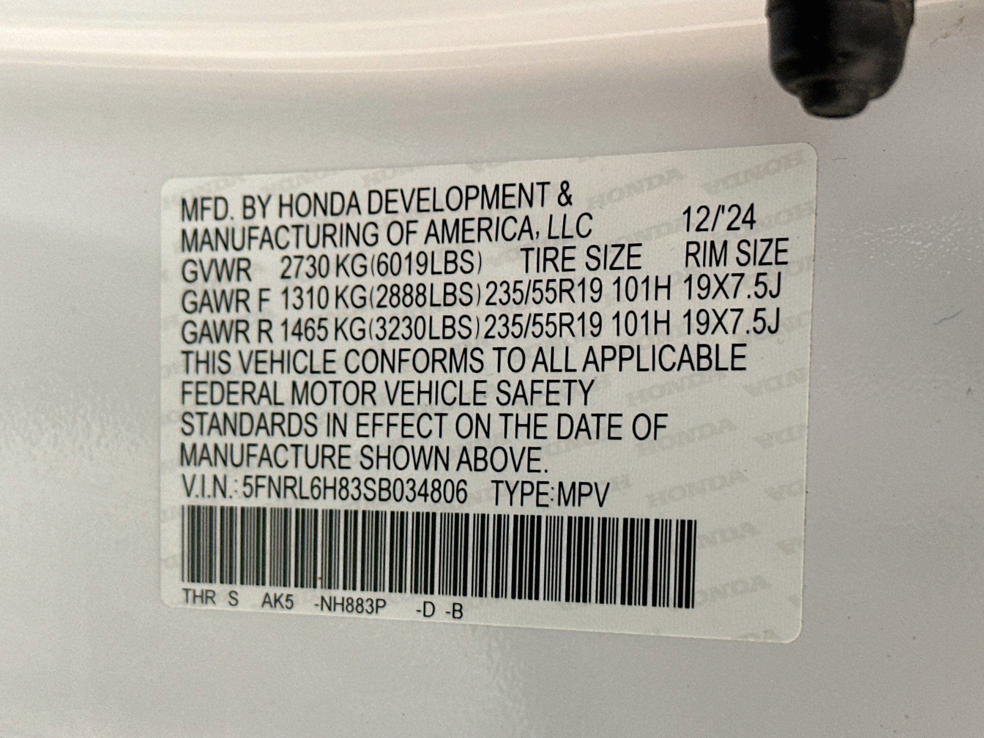 Used 2025 Honda Odyssey Touring image 33