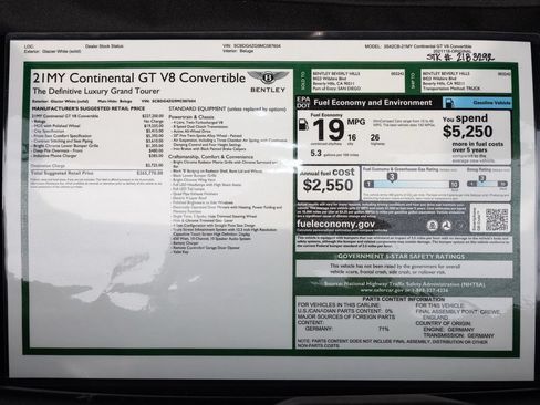 Used 2021 Bentley Continental GT V8 AWD/4WD image 68