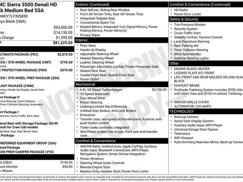 Used 2020 GMC Sierra 3500 Denali w/ Denali Ultimate Package image 33