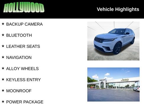 Used 2025 Land Rover Range Rover Velar Dynamic SE AWD/4WD image 3