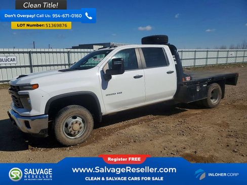 Used 2024 Chevrolet Silverado 3500 W/T w/ WT Convenience Package AWD/4WD image 1