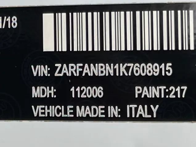 Used 2019 Alfa Romeo Giulia Ti Sport w/ Quick Order Package 22S Sport AWD/4WD image 47