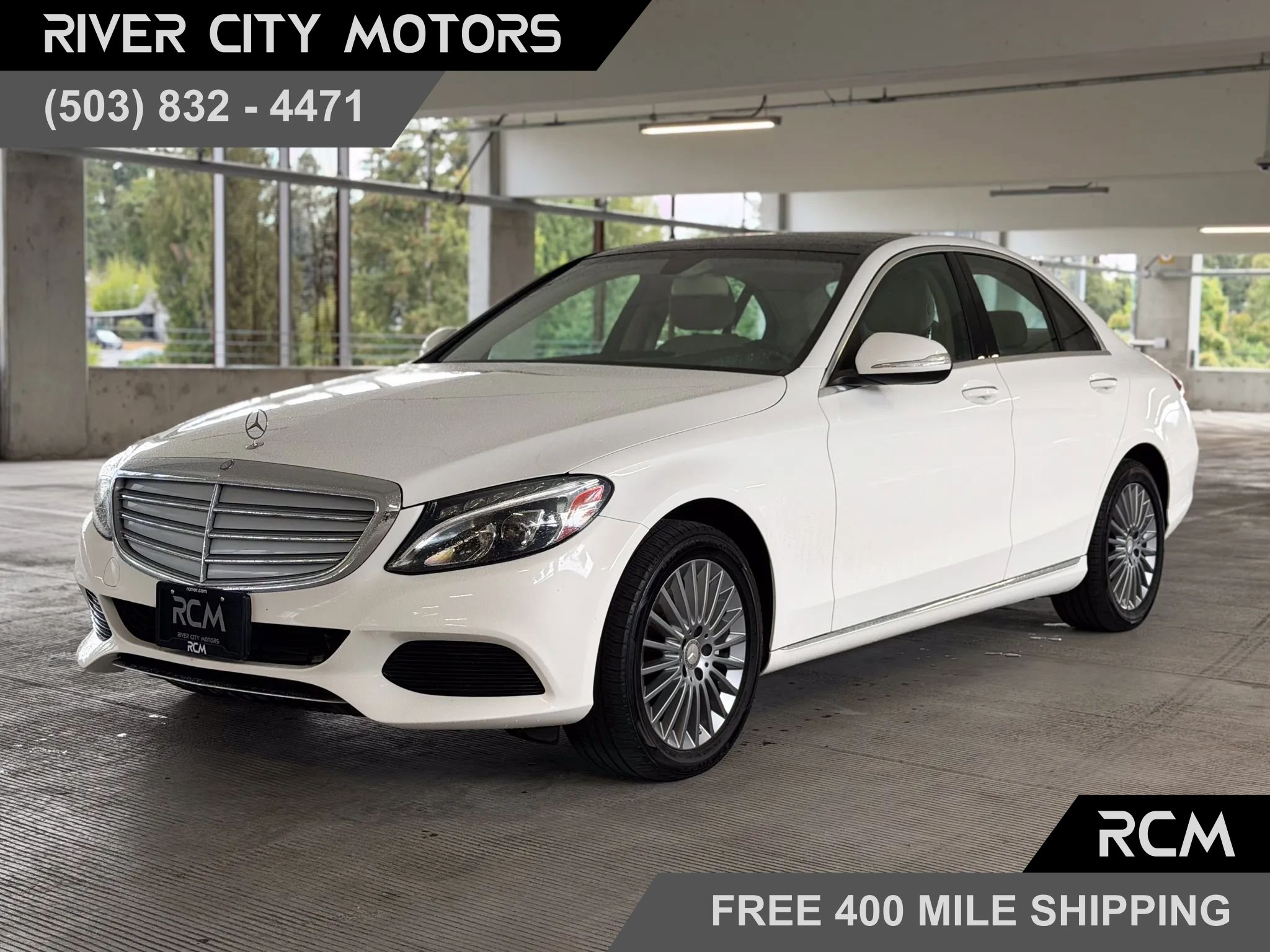 Used 2015 Mercedes-Benz C 300 4MATIC Sedan w/ Premium 1 Package image 1