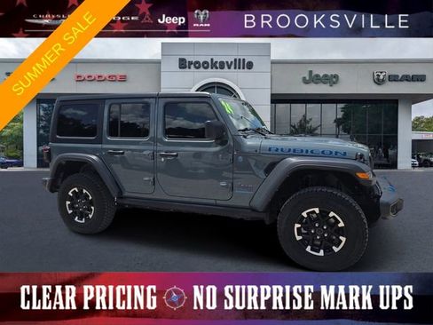 Used 2024 Jeep Wrangler Unlimited Rubicon 4xe AWD/4WD image 1