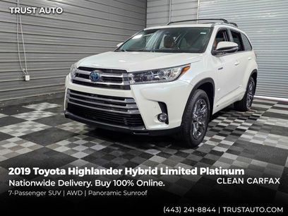 Used 2019 Toyota Highlander Limited Platinum