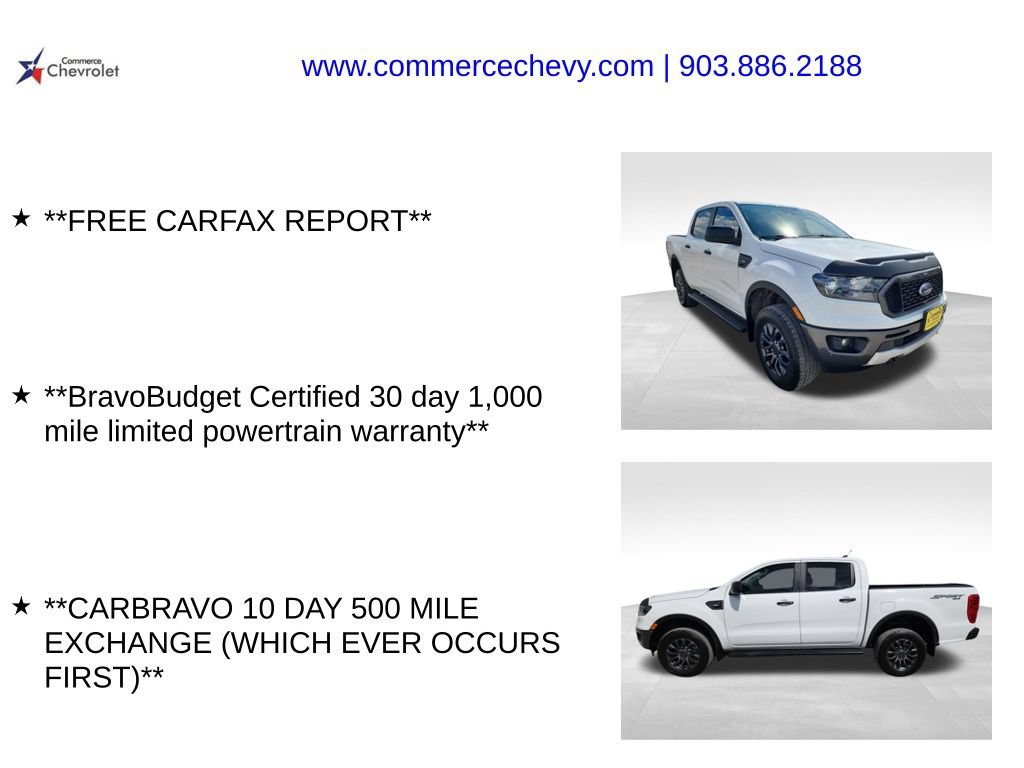 Used 2023 Ford Ranger XLT w/ Equipment Group 301A Mid AWD/4WD image 5