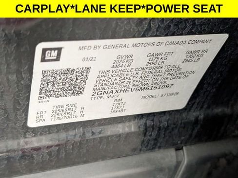 Used 2021 Chevrolet Equinox LS w/ LS Convenience Package FWD image 36