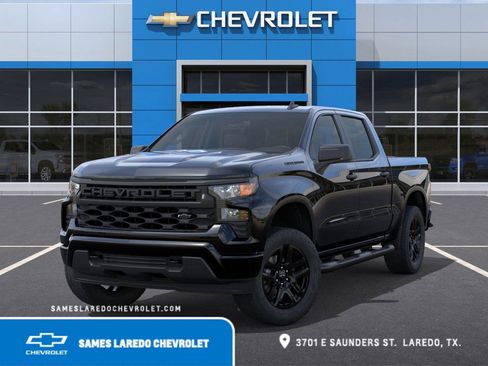New 2026 Chevrolet Silverado 1500 Custom w/ Turbomax Blackout Package image 6