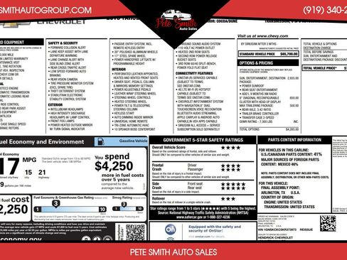 Used 2019 Chevrolet Tahoe Premier image 46