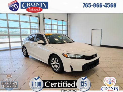 Used 2025 Honda Civic LX image 1