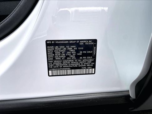 New 2026 Volkswagen Atlas SEL AWD/4WD image 37