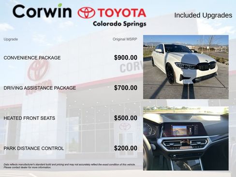 Used 2021 BMW 330i xDrive Sedan w/ Convenience Package AWD/4WD image 4