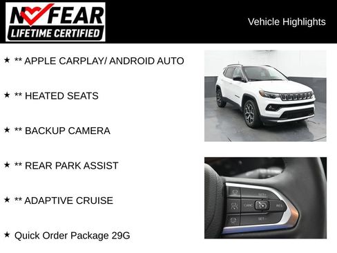 Used 2025 Jeep Compass Limited AWD/4WD image 2