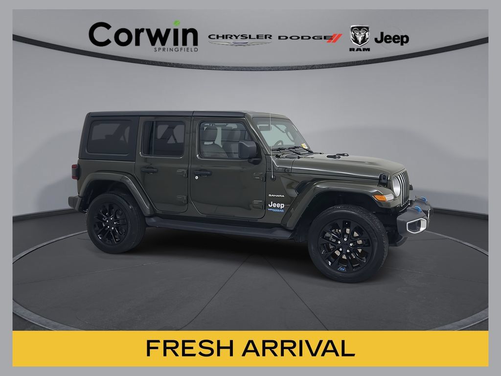 Used 2022 Jeep Wrangler Unlimited Sahara w/ Cold Weather Group AWD/4WD 360° Tour