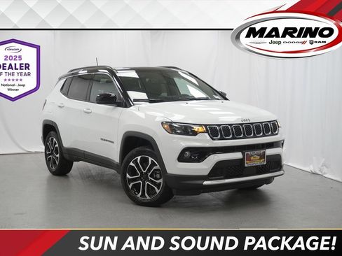 Certified 2024 Jeep Compass Limited w/ Sun and Sound Group image 1