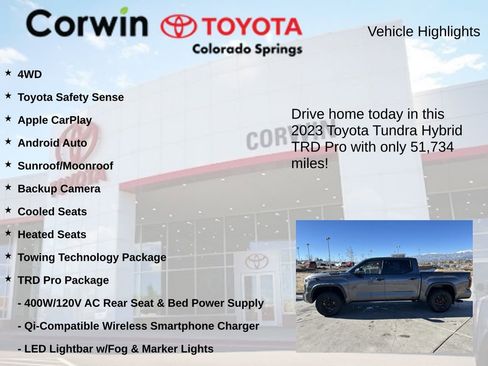 Used 2023 Toyota Tundra TRD Pro image 6