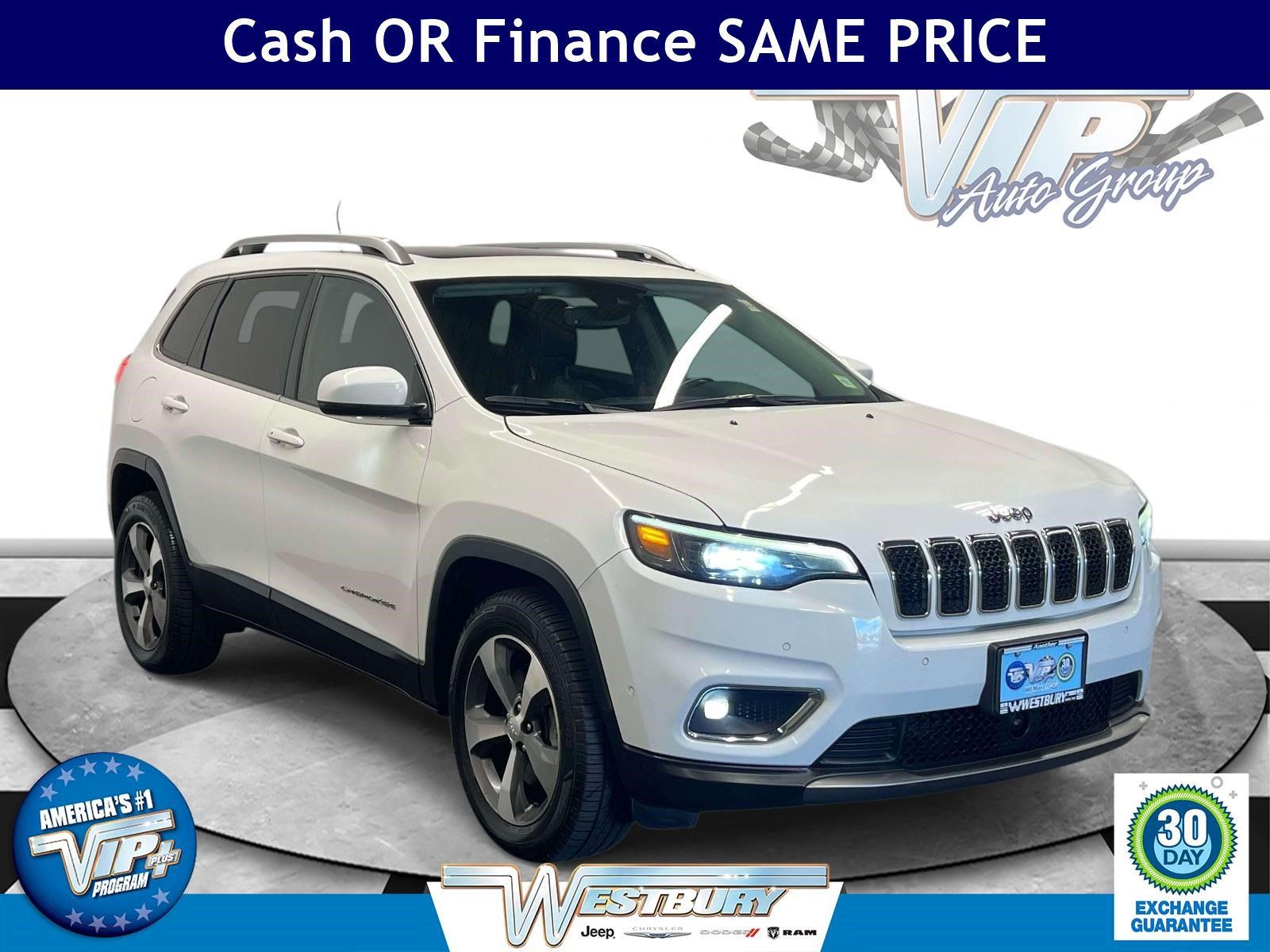 Certified 2021 Jeep Cherokee Limited AWD/4WD image 1