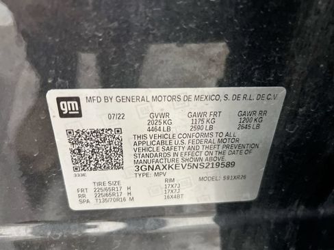 Used 2022 Chevrolet Equinox LT FWD image 27