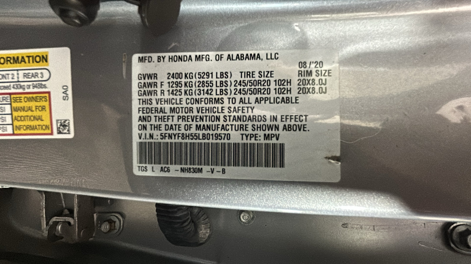 Used 2020 Honda Passport EX-L image 10