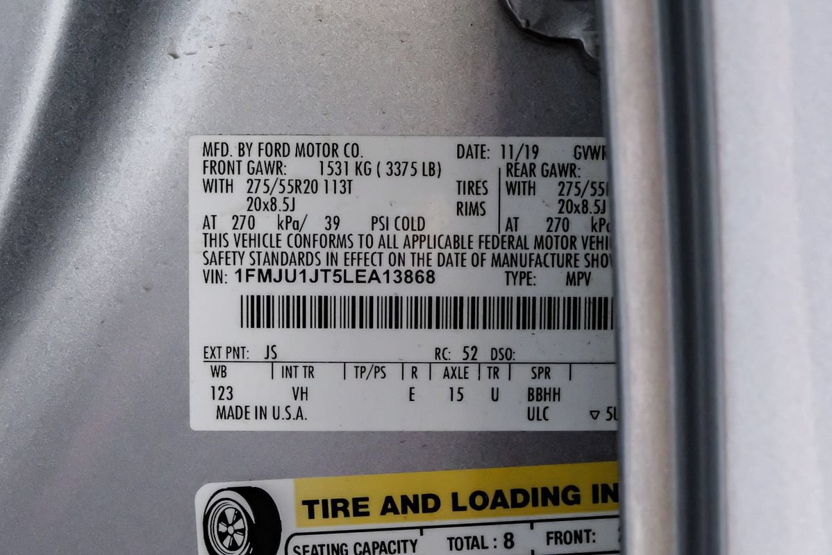 Used 2020 Ford Expedition XLT w/ Equipment Group 202A AWD/4WD image 65