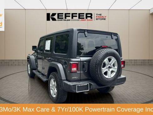 Certified 2023 Jeep Wrangler Unlimited Sport AWD/4WD image 3