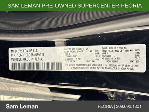 Used 2025 RAM 1500 Tradesman w/ Night Edition RWD image 28