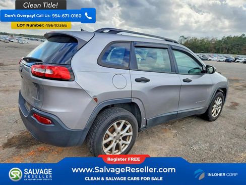 Used 2016 Jeep Cherokee Sport FWD image 4