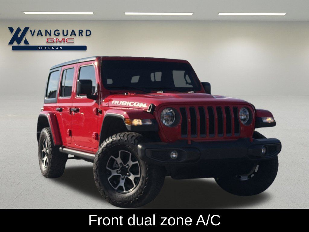 Used 2021 Jeep Wrangler Unlimited Rubicon w/ Cold Weather Group AWD/4WD image 1