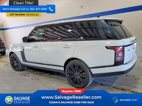 Used 2016 Land Rover Range Rover Long Wheelbase Supercharged AWD/4WD image 3