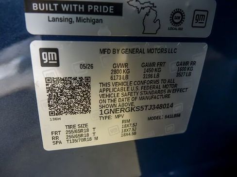 New 2026 Chevrolet Traverse LT w/ LPO, Floor Liner Package FWD image 24