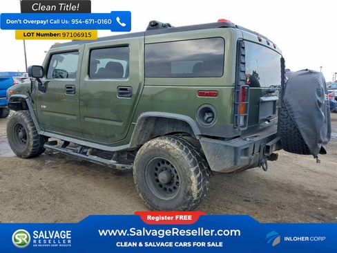 Used 2004 HUMMER H2 4dr Sport w/ Preferred Equipment Group image 3